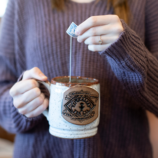 Handmade 10th Anniversary Pottery Mug