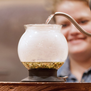 Hario Largo Glass Tea Infuser Dripper for Loose Leaf Brewing