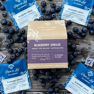 Blueberry Jubilee - Box of 12 Individually Wrapped Tea Bag Sachets